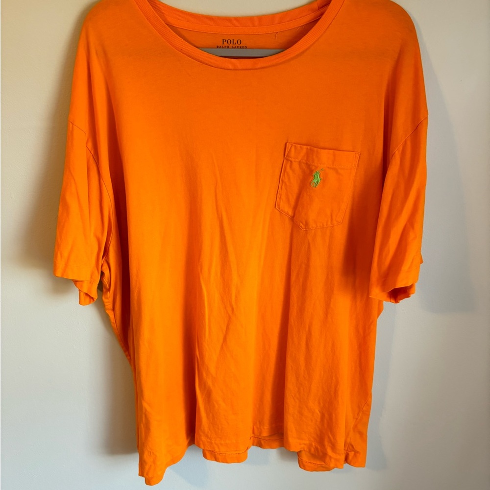 Ralph Lauren Orange Short Sleeve Tee